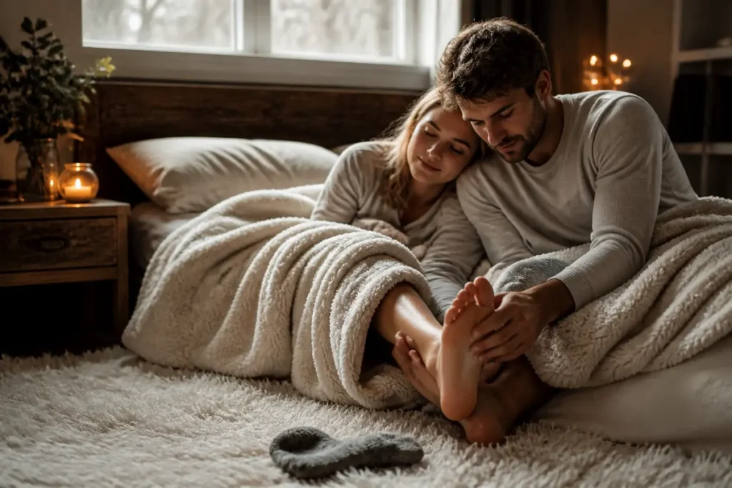 Koude voeten in bed oplossing : 5 astuces pour rester au chaud